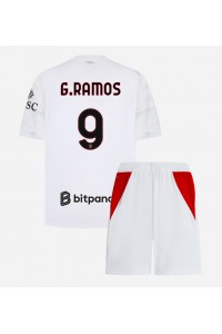 AC Milan Goncalo Ramos #9 Babyklær Borte Fotballdrakt til barn 2026-27 Korte ermer (+ Korte bukser)